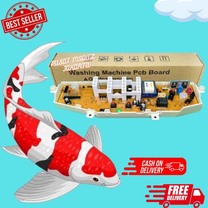 Modul Pcb Mesin Cuci Samsung Wa60N2 Wa70B7