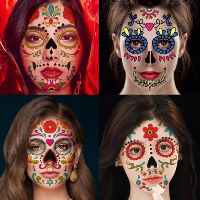 

Tato Muka Body O Halloween Haloween Seram Make Up Hantu Diy Berkualitas