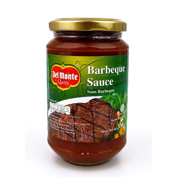 Gratis Ongkir Saus Barbekyu Barbeque Sauce Delmonte 330 Gr Toples