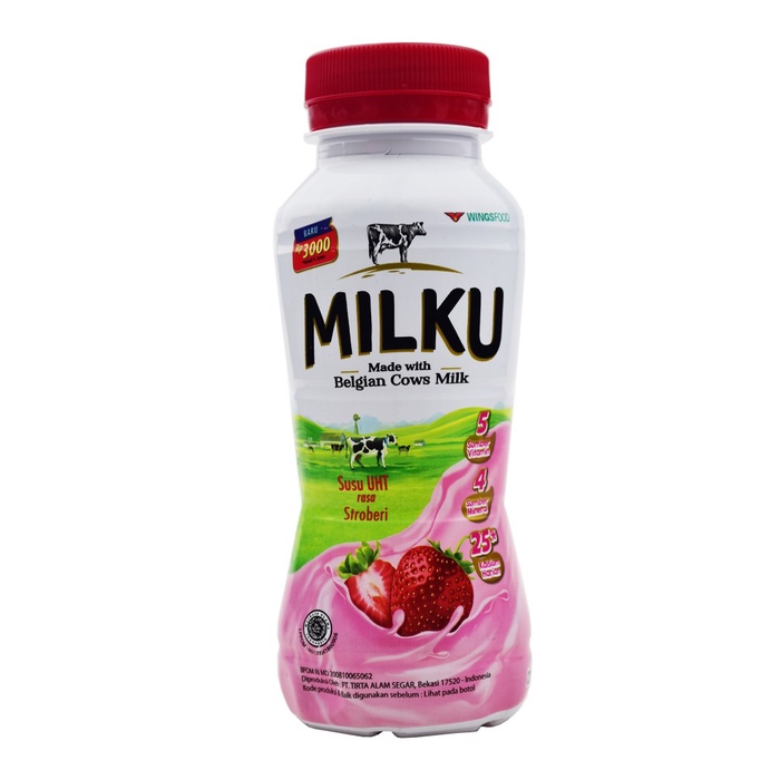 

Gratis Ongkir Susu Uht Milku 200 Ml Cokelat Strawberry