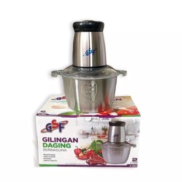 Chopper Penggiling Daging Stainless Meat Blender GSF 3802 Serbaguna