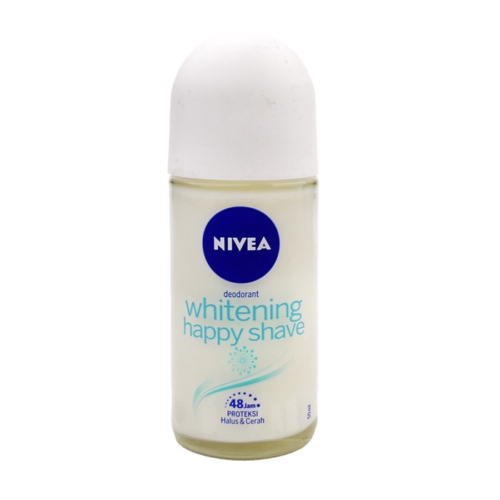 Gratis Ongkir Deodoran Roll On Nivea Happy Shave 50 Ml Whitening After Shave Pemutih