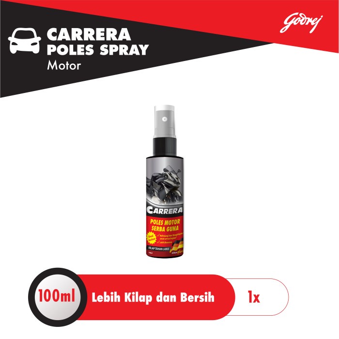 Carrera Poles Motor Pump - 100Ml - Pengkilap Motor