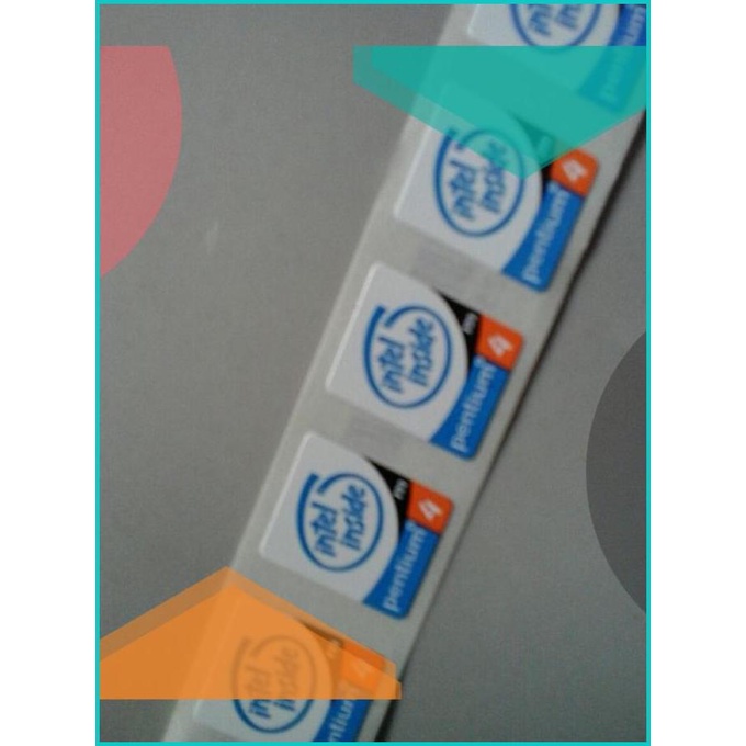 stiker intel pentium 4m original 16novz3 limited stock