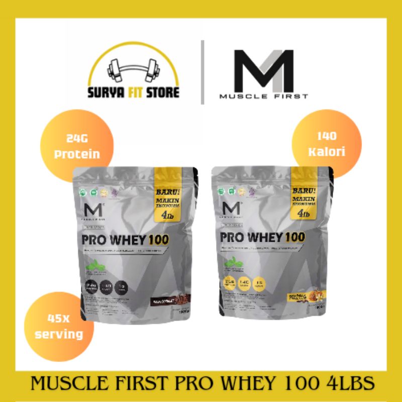 Muscle First Pro Whey 100 4lbs