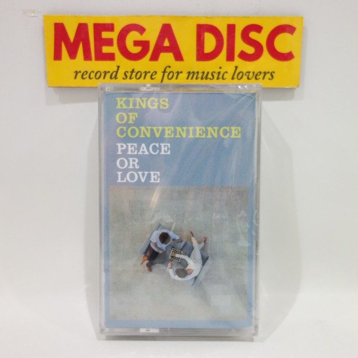 (MEDI) Cassette Tape Kings Of Convenience - Peace Or Love Album Pita Kaset