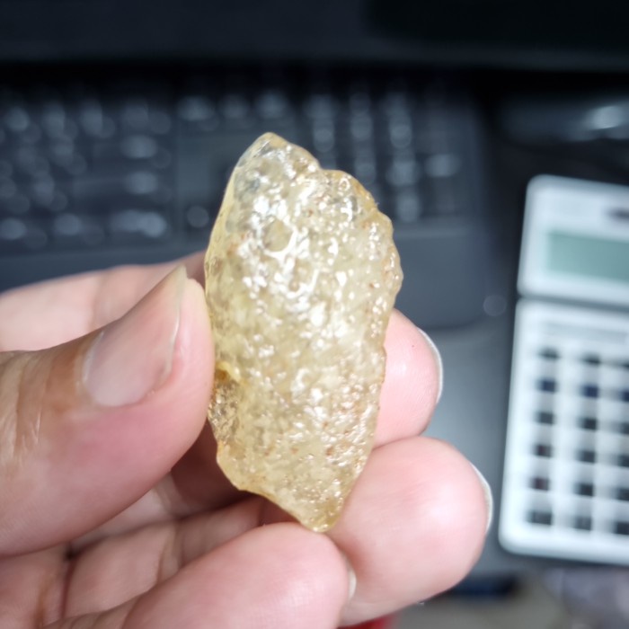 [Baru] Batu Libyan Desert Tektite Special495 Limited