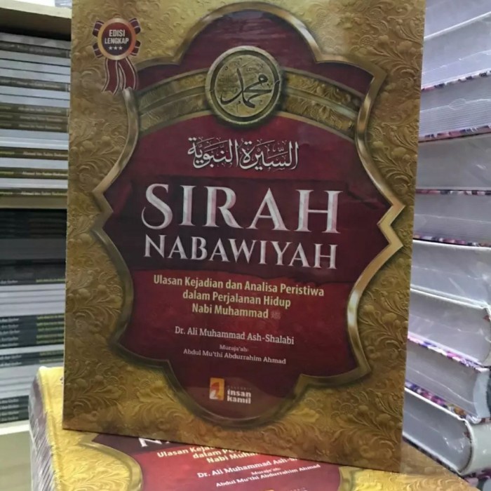[COD] Buku Sirah Nabawiyah Best Seller Terbaru