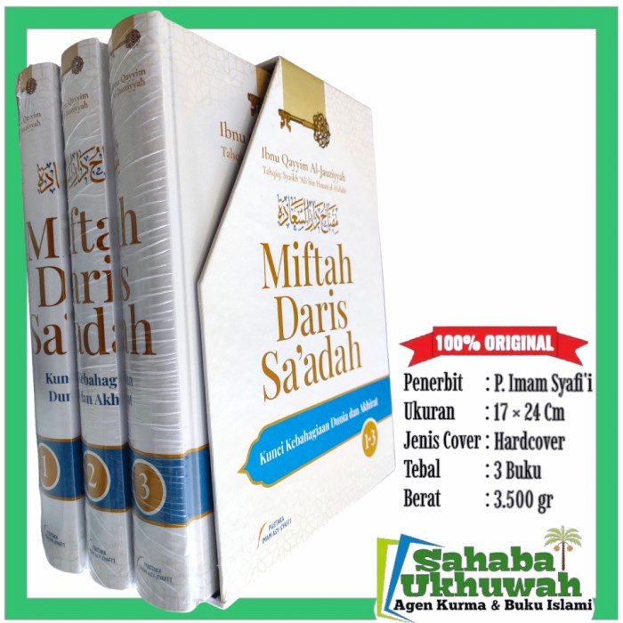 [COD] Miftah Daris Saadah 1 Set Lengkap Terbatas