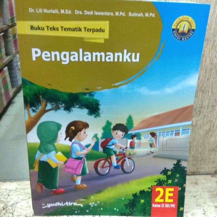 [New Ori] Buku Teks Tematik Terpadu Kelas 2E 2F 2G 2H Kurikulum 2013 Revisi Diskon