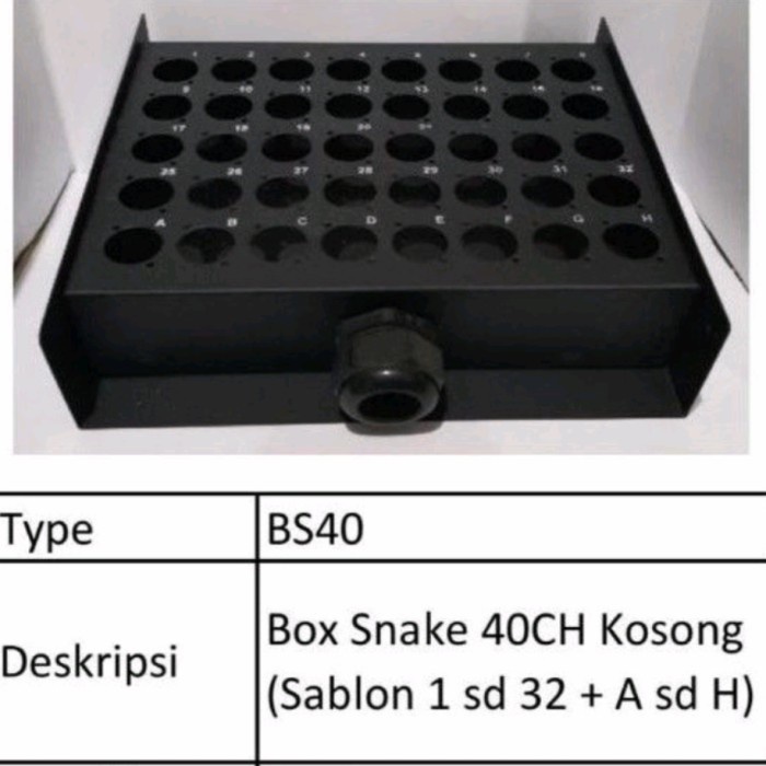 [New] Box Kosong 40 Ch Junction Box Stx Limited