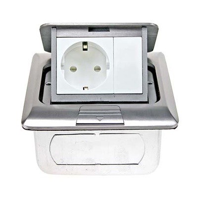 [Ori] Stop Kontak Lantai Stop Kontak Arde  Blank Penutup Broco Terbatas