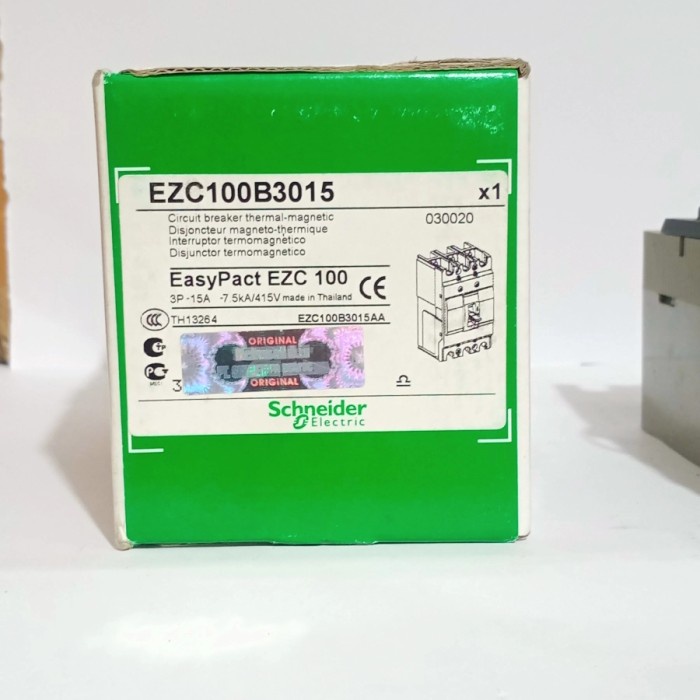 [New] Mccb Schneider Ezc100B3015 15A Terbaru