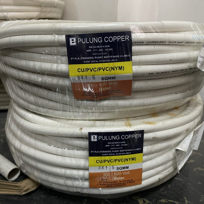 [New] Kabel Nym 3X15 Pulung 50 Meter Berkualitas