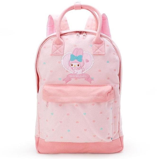My Melody 2 Way Canvas Backpack Tas Ransel Tas Sekolah Anak Diaper Bag Berkualitas