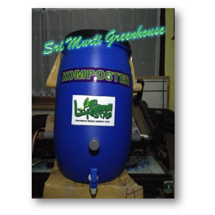 TONG KOMPOSTER KAPASITAS 30 LITER ( TONG MINI ) Tanpa Pintu