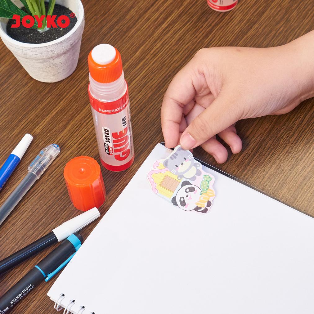 

Terbaik JOYKO TRANSPARENT GLUE 50ML LEM CAIR BENING JOYKO PRAKARYA GL-R50 12PCS ..