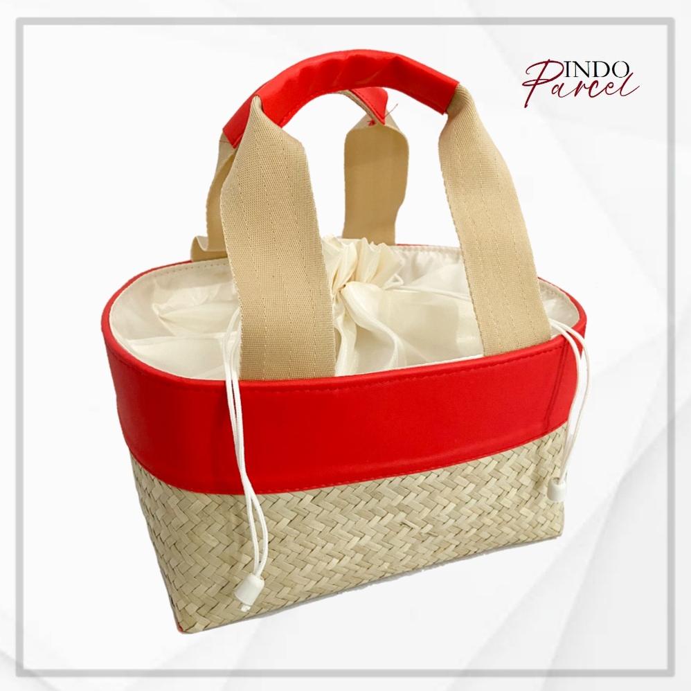 

Terjangkau INDOPARCEL - Tas Hampers Anyaman Tas Keranjang Anyaman Goodie Bag Tas Serut Anyaman Kepang ~