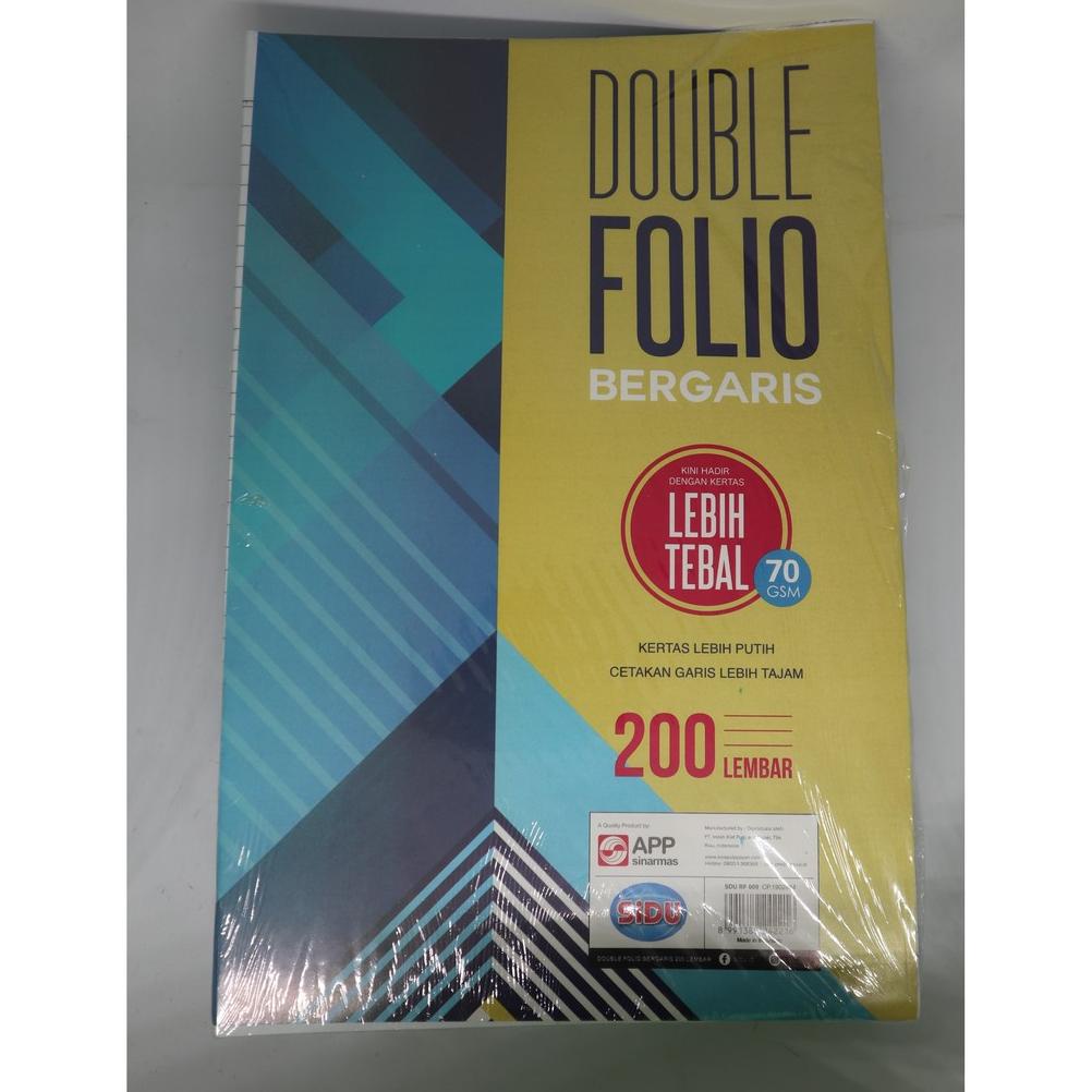 

Best! Double Folio Sidu 200 Lembar ,.