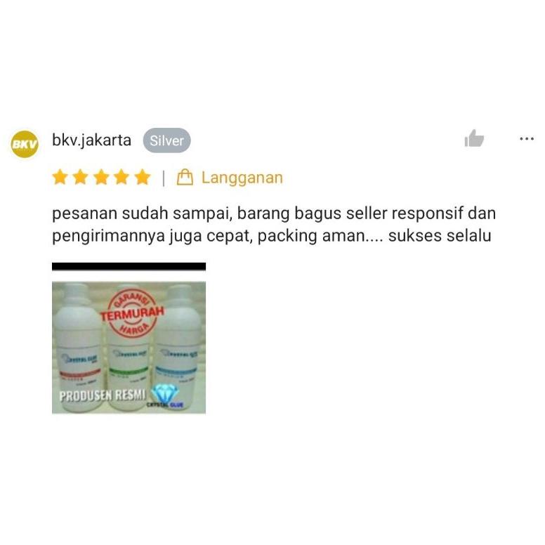 

Terbaik! Lem akrilik SUPER 150ml