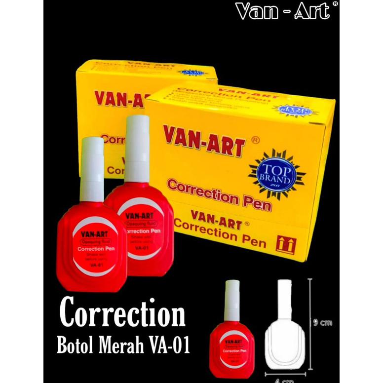 

Kekinian - ( 1 KOTAK ISI 12) Correction fluid, tip-ex cair botol merah, correction pen botol merah, stipo cair, tipex botol merah !