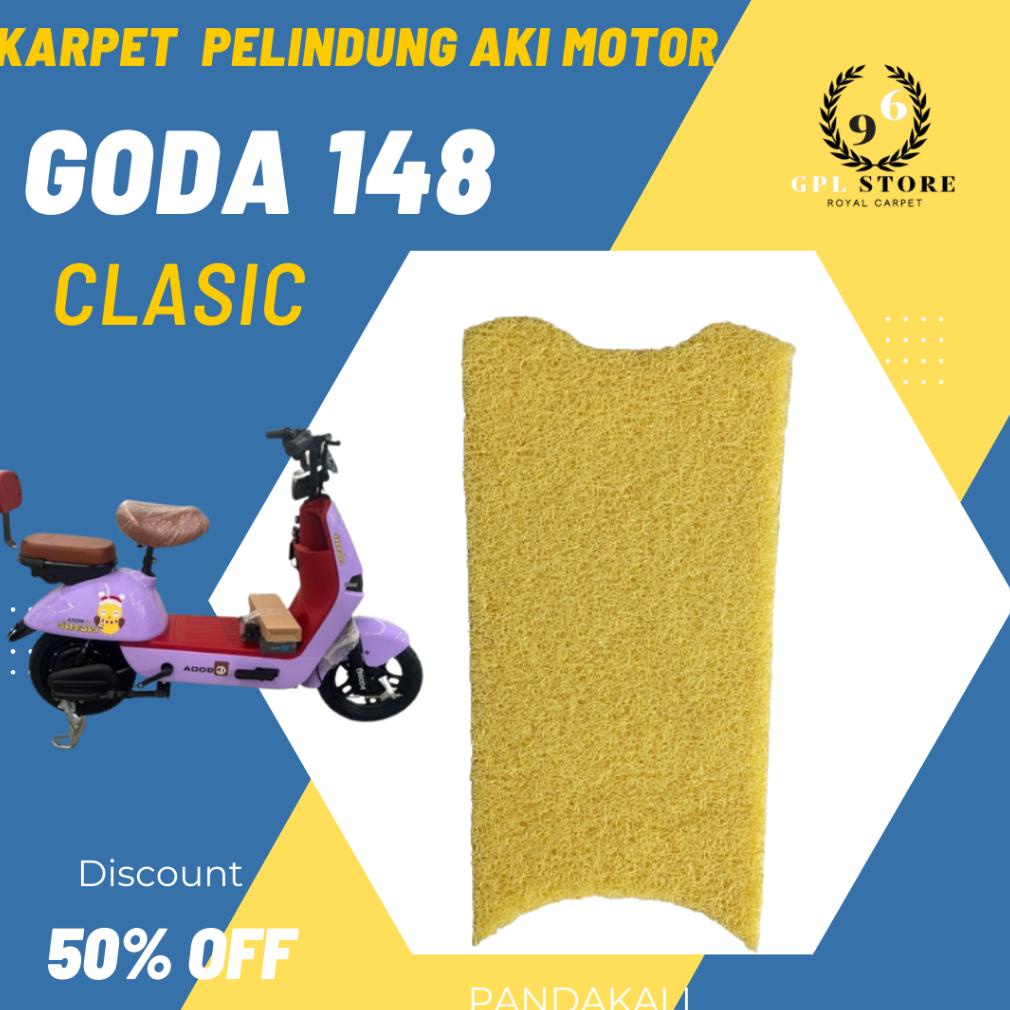Special Karpet sepeda motor listrik GODA LYCAN 148 Classic ,,