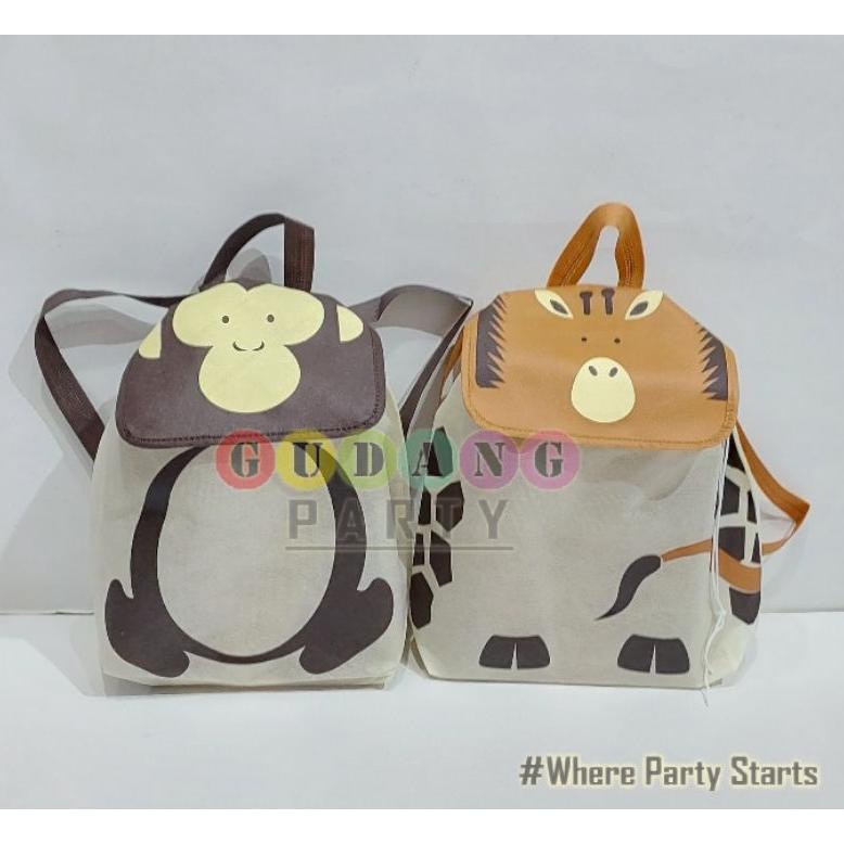 

Update! Spunbond Ransel Animal Tutup/Goody Bag Ransel Animal Tutup/Goody Bag Ultah/Tas Ultah/Tas Souvenir/Tas Bingkisan .,