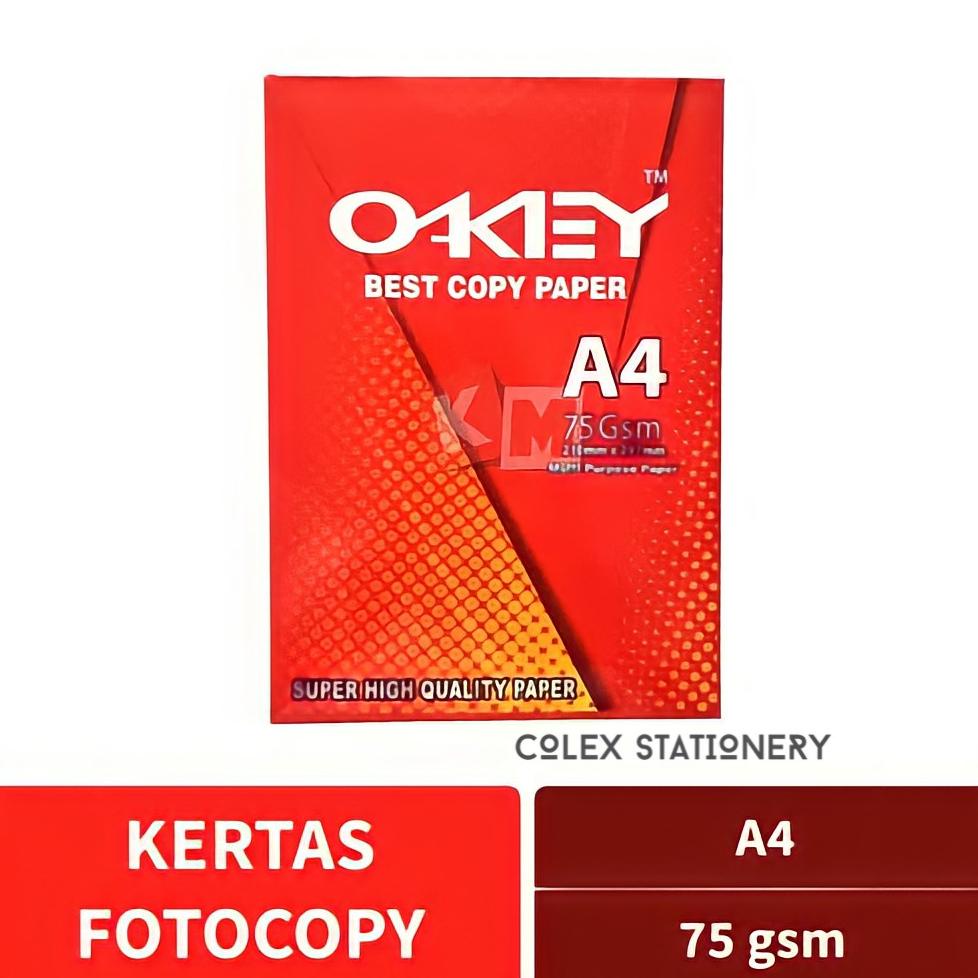 

Terbaru! Kertas Hvs Okey A4 75 gram ~