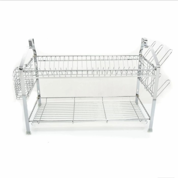 [Ori] Krischef Rak Piring Besar - Stainlless - Original Ace Hardware Diskon