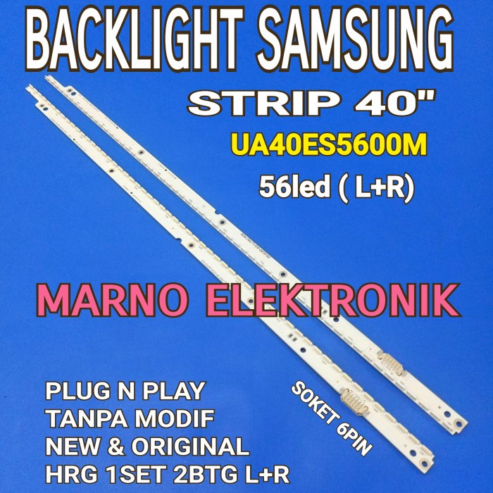 [Ori] Lampu Bl Backlight Led Samsung Ua40Es5600M Ua 40Es5600M Ua40Es5600 Berkualitas