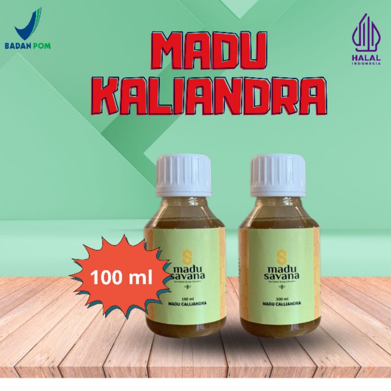 

MADU KALIANDRA 100ML MURNI HONEY PREMIUM SUDAH BPOM