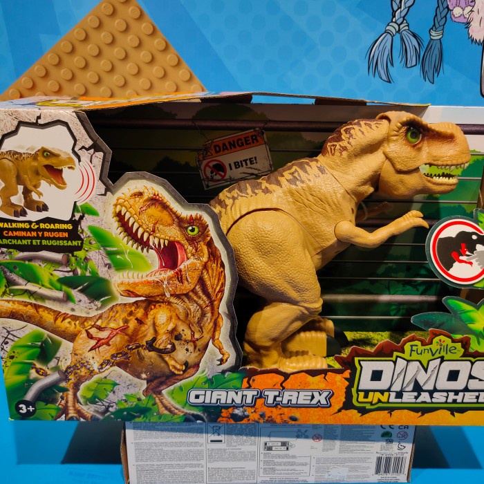 ✅Baru Dinos Unleashed - Giant T-Rex Dinosaur Terbatas