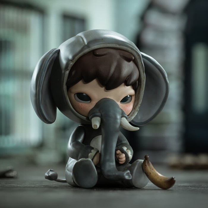 ✅Baru Pop Mart X Hirono City Of Mercy Comfortable Numb Mini Figure Elephant Berkualitas