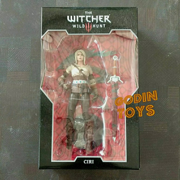 ✅Baru Mcfarlane Ciri The Witcher Wild Hunt Terbaru