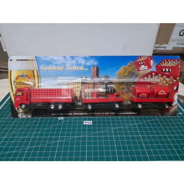 ✅COD Truck Metal Skala 1:87 - Man Truck Dgn Forklift Dan Tanki Bt66 Terbaru