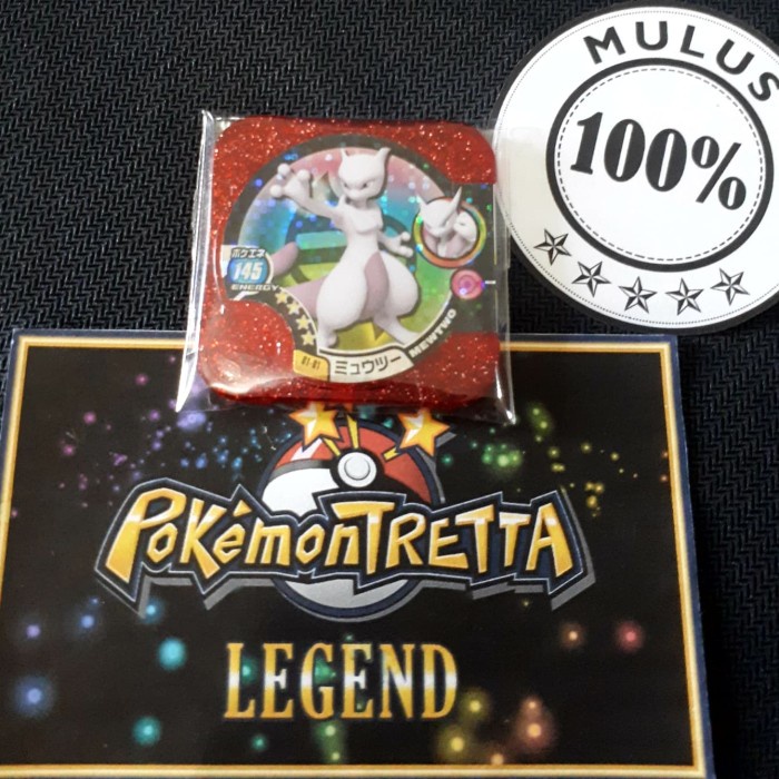 ✅COD [Bonus]Pokemon Tretta Master Class Mewtwo. Terbaru
