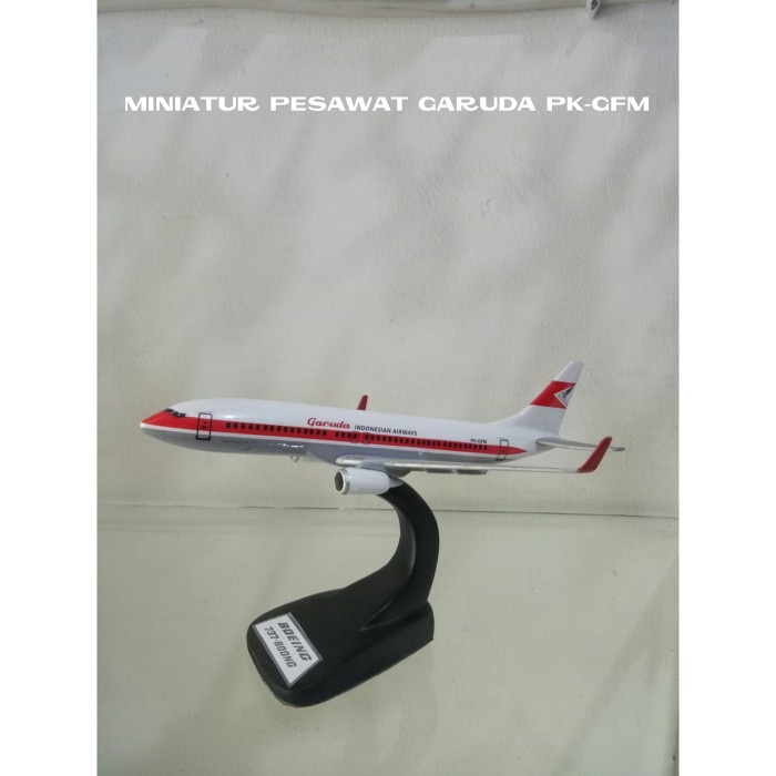 ✅COD Miniatur Pesawat Garuda Indonesia Boeing 737-800Ng Pk-Gfm Terbaru