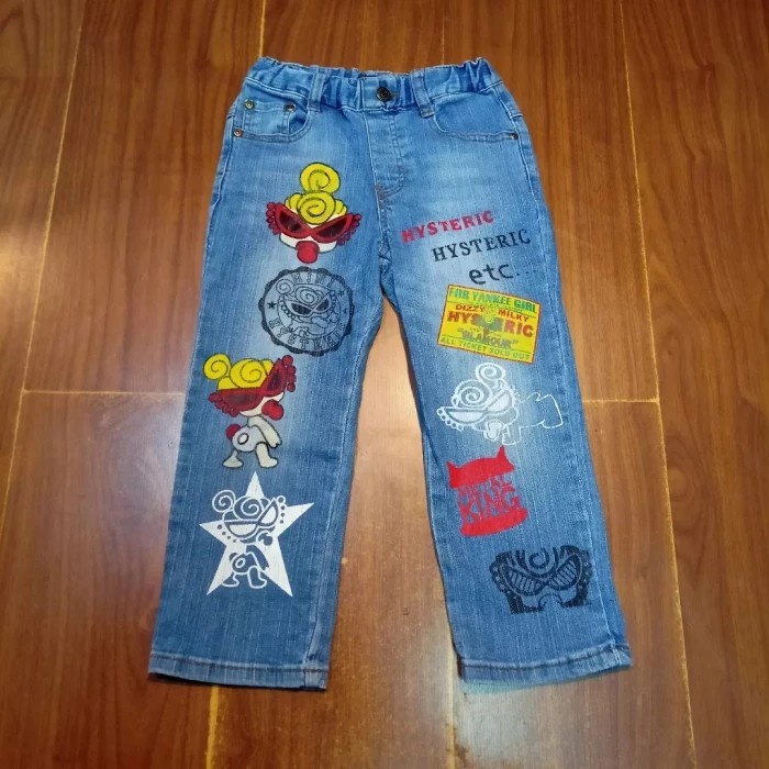 ✅COD Jeans Hysteric Glamour Mini Fit Lip60 X P62 Ol15 Terbaru