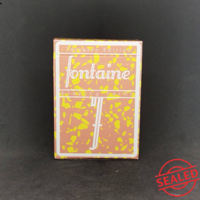 ✅COD Fontaine Fantasies Terrazo Edition Playing Card Berkualitas