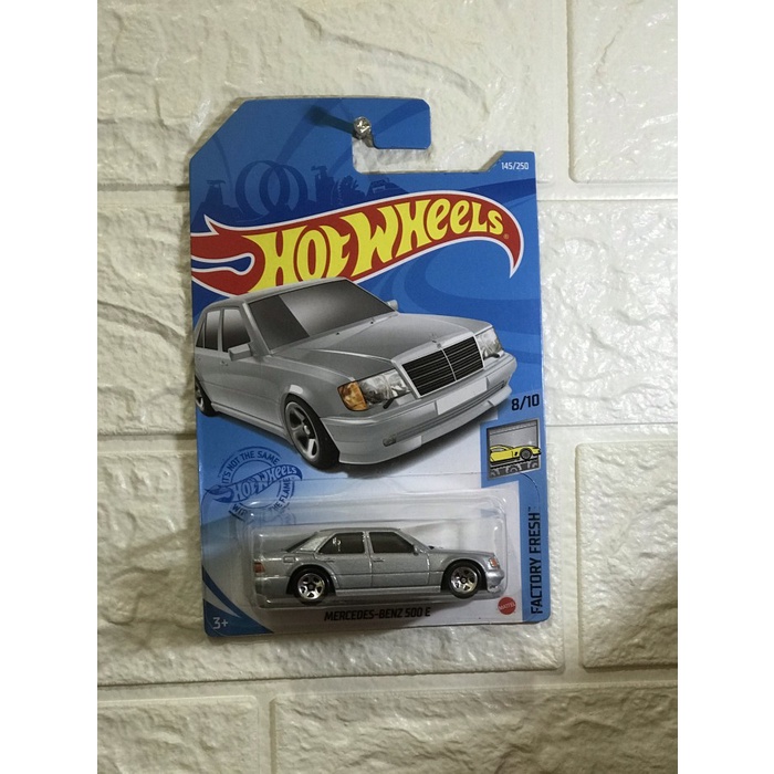 ✅COD Hotwheels Mercedes Benz 500 E Silver Terbaru
