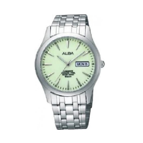 ✅New Ori Alba Axnd57X1 Classic Silver Dial - Jam Tangan Pria Limited