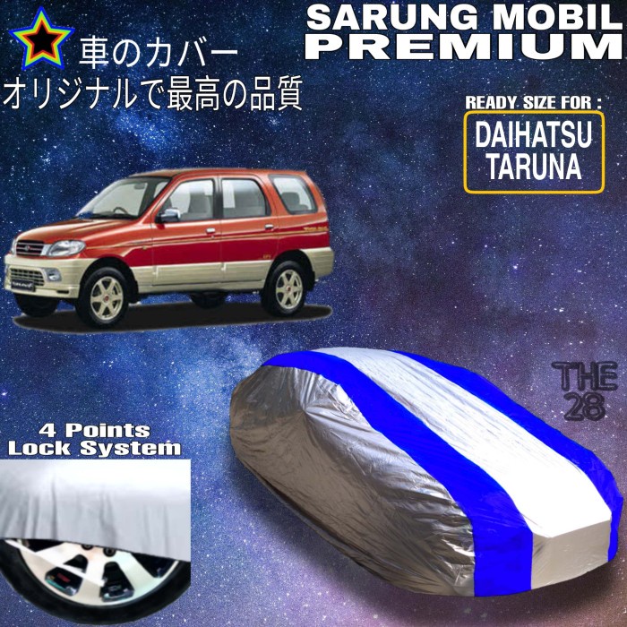 ✅Ready Cover Mobil Daihatsu Taruna Silver Biru Sarung Penutup Daihatsu Taruna Berkualitas
