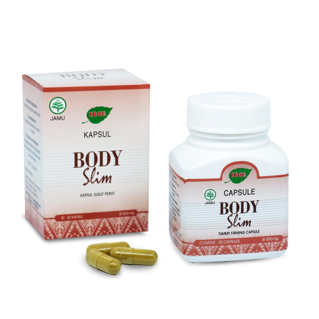 

Jamu IBOE 1 botol Body Slim (Pelangsing Alami) 30 kapsul