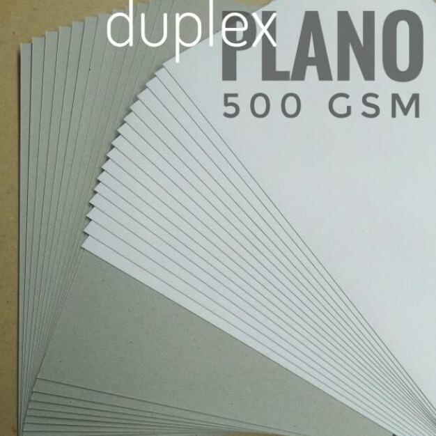 

Model Baru ( 5 Lembar ) Kertas Duplex Duplek 500 Gsm Uk Plano 79cm X 109cm .,