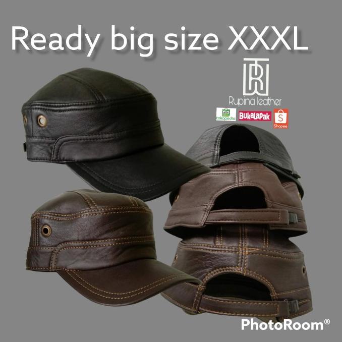 Best Seller Topi Kulit Komando Tersedia Sampai Size Besar Xxl Original