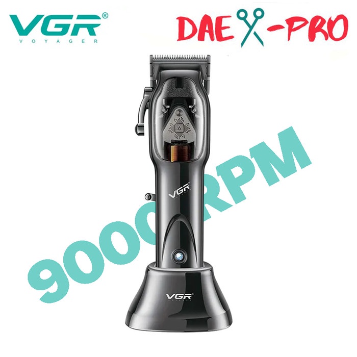 [New Ori] Alat Cukur Rambut Vgr V-653 Hair Clipper 9000 Rpm Vgr 653 Mesin Cukur Limited
