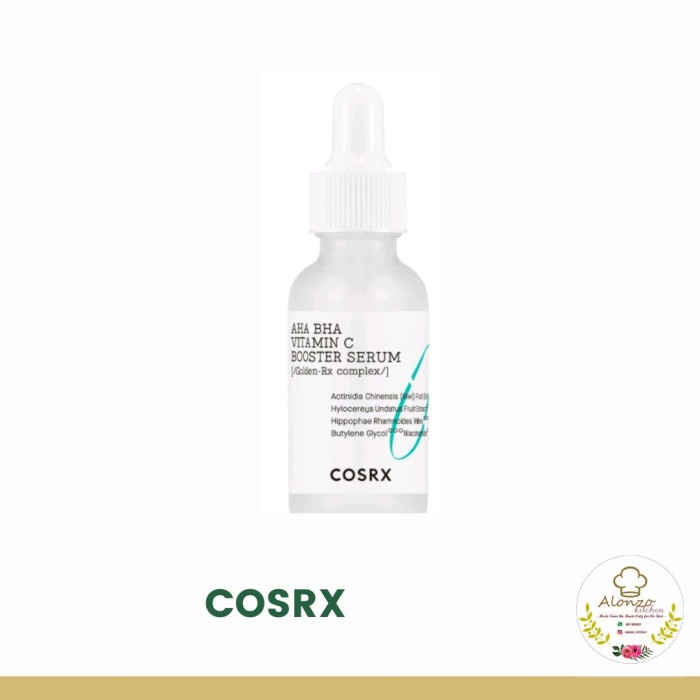 [New Ori] Cosrx Aha Bha Vitamin C Booster Serum Terbaru