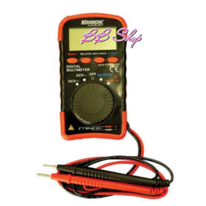 [New] Krisbow Digital Multimeter Terbatas