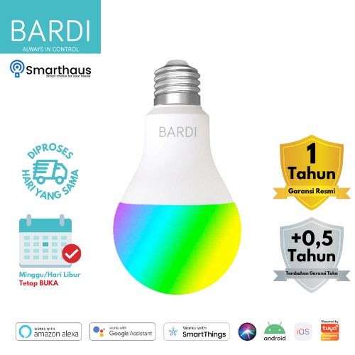 Bardi Smart Led Bulb 12W 9W Rgbww / 9W Ww / 9W Rgbww Beacon Bluetooth