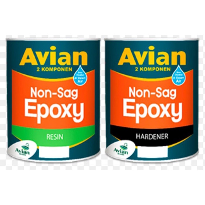 

Lem Epoxy Avian Non Sag 2 Komponen Lem Kapal Lem Perahu 0,8 Kg Set